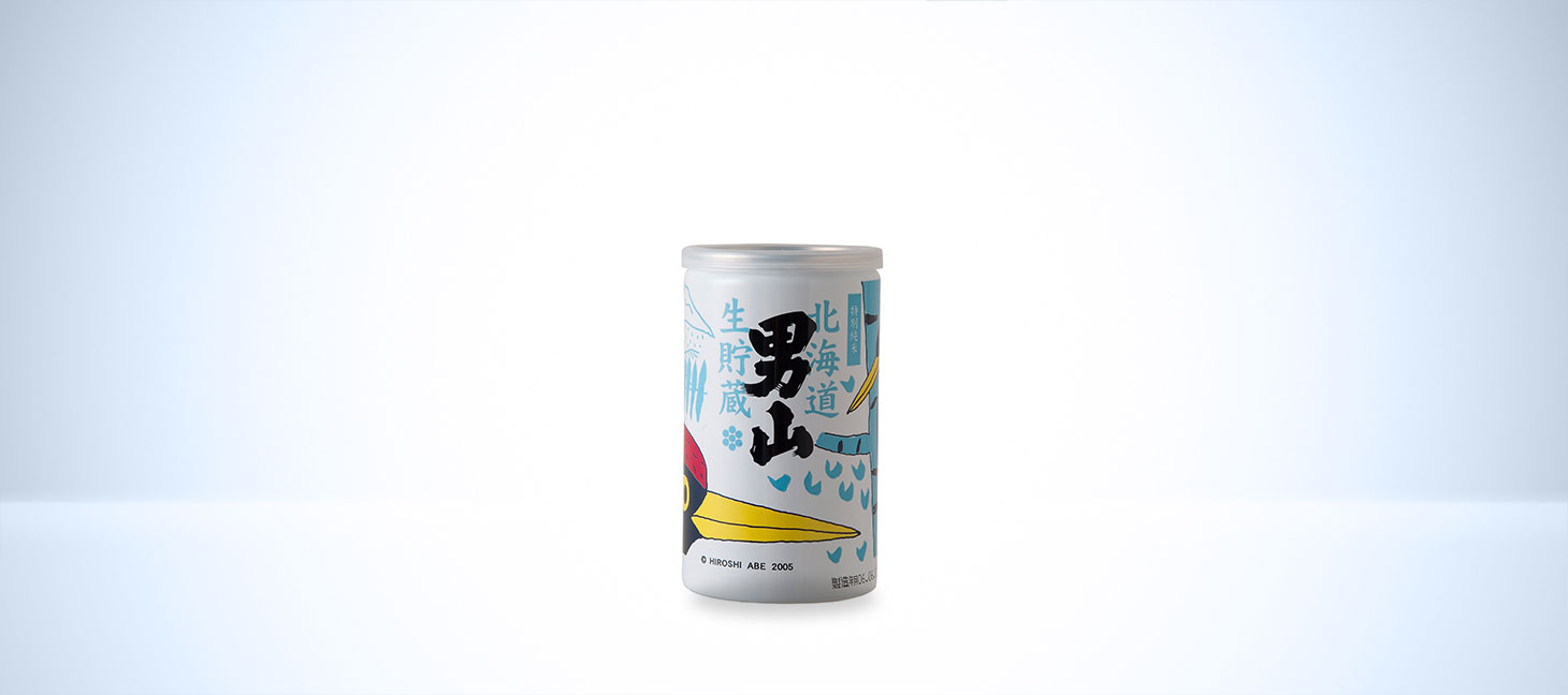 男山 純米生貯蔵 アルミ缶